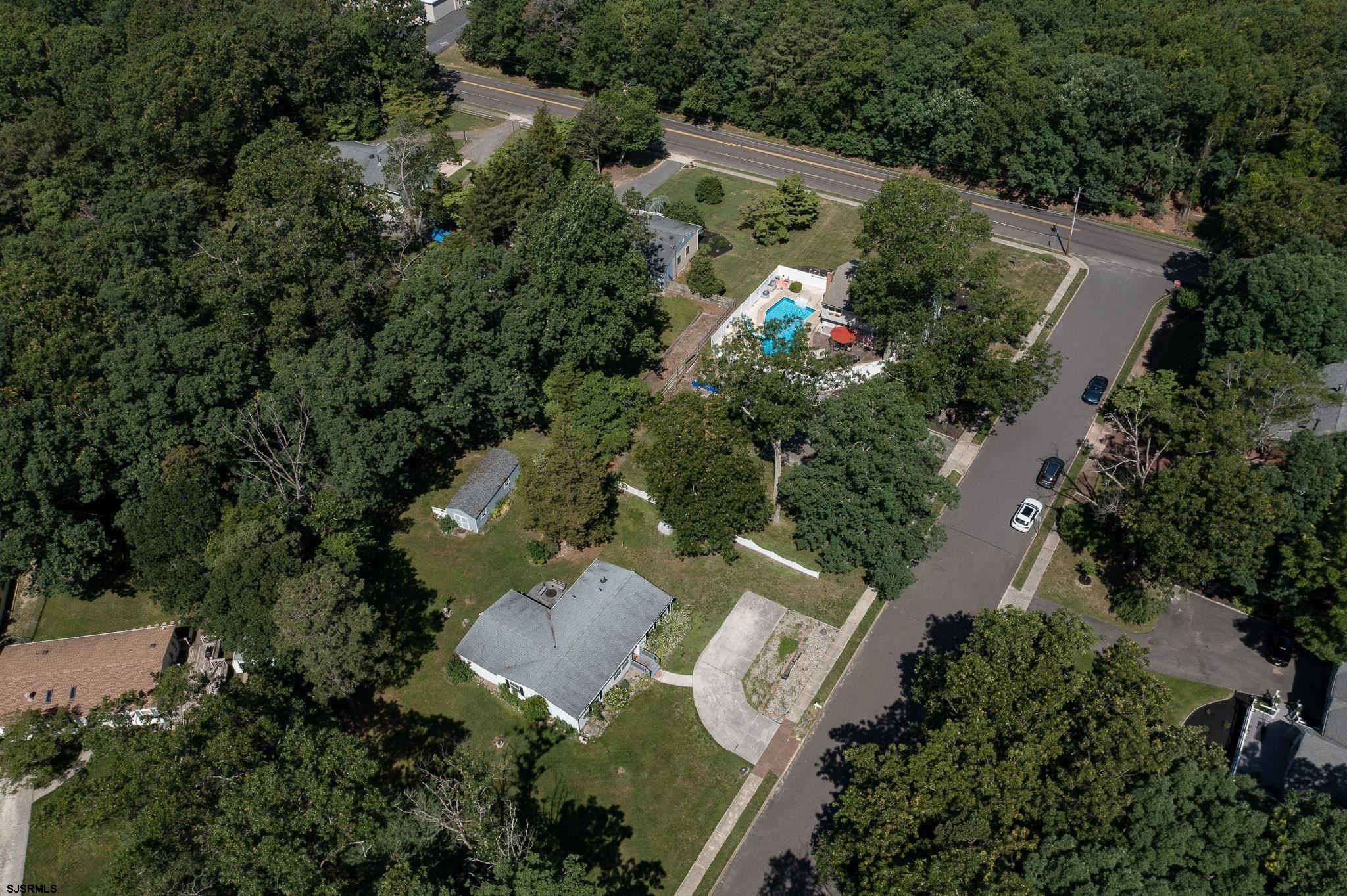 1326 Elwood Road Hammonton, NJ 08037 - Photo 36 of 36 an aerial view of a house with a yard
