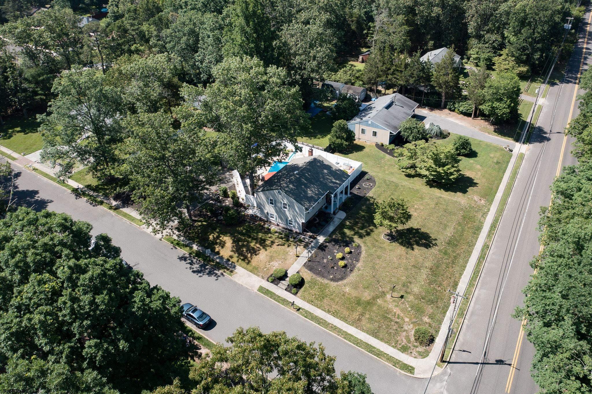 1326 Elwood Road Hammonton, NJ 08037 - Photo 4 of 36 an aerial view of a house with outdoor space