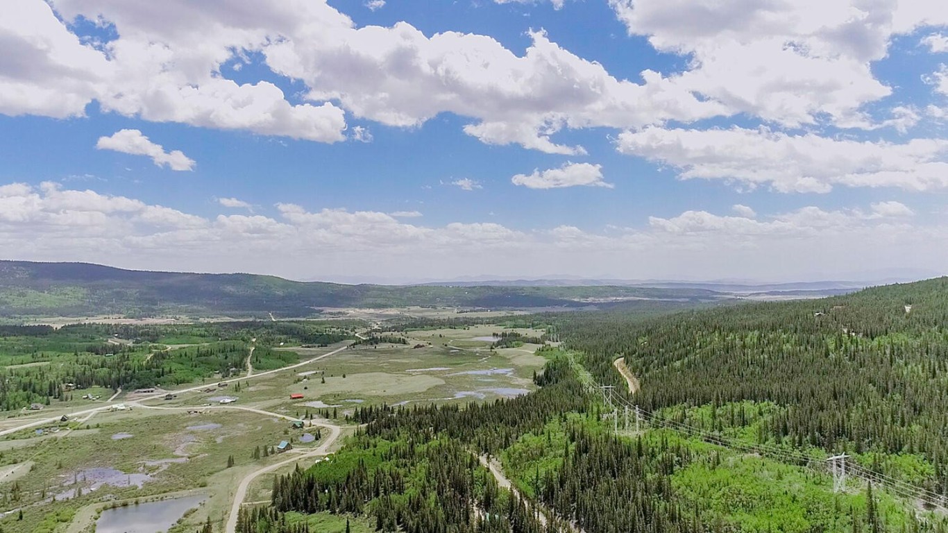 503 Golden Hills Road Alma, CO 80420 - Photo 4 of 36 a view of a lake with houses in back