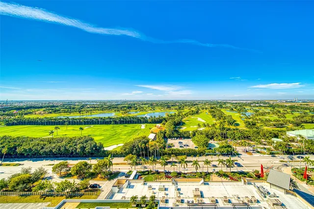 a view of an ocean with a balcony