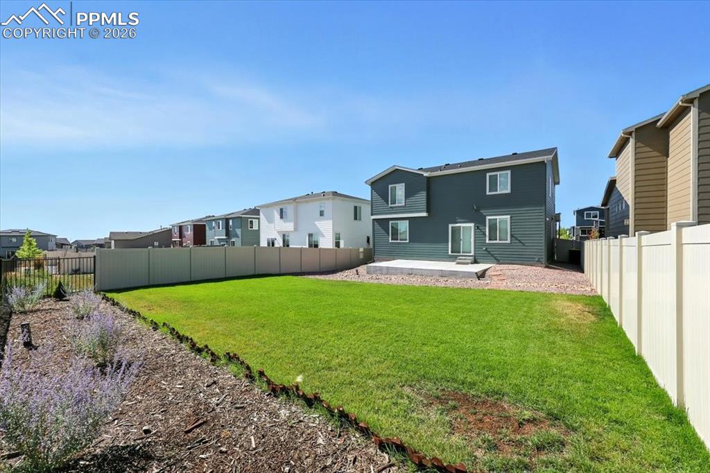 9891 Hidden Ranch Court Peyton, CO 80831 - Photo 36 of 44 a view of back yard of the house
