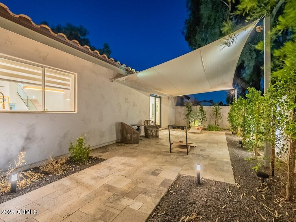4748 East Redfield Road Phoenix, AZ 85032 - Photo 70 of 73 a swimming pool with outdoor seating and yard
