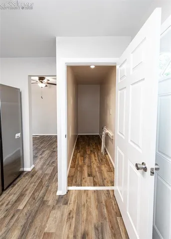 wooden floor in an empty room