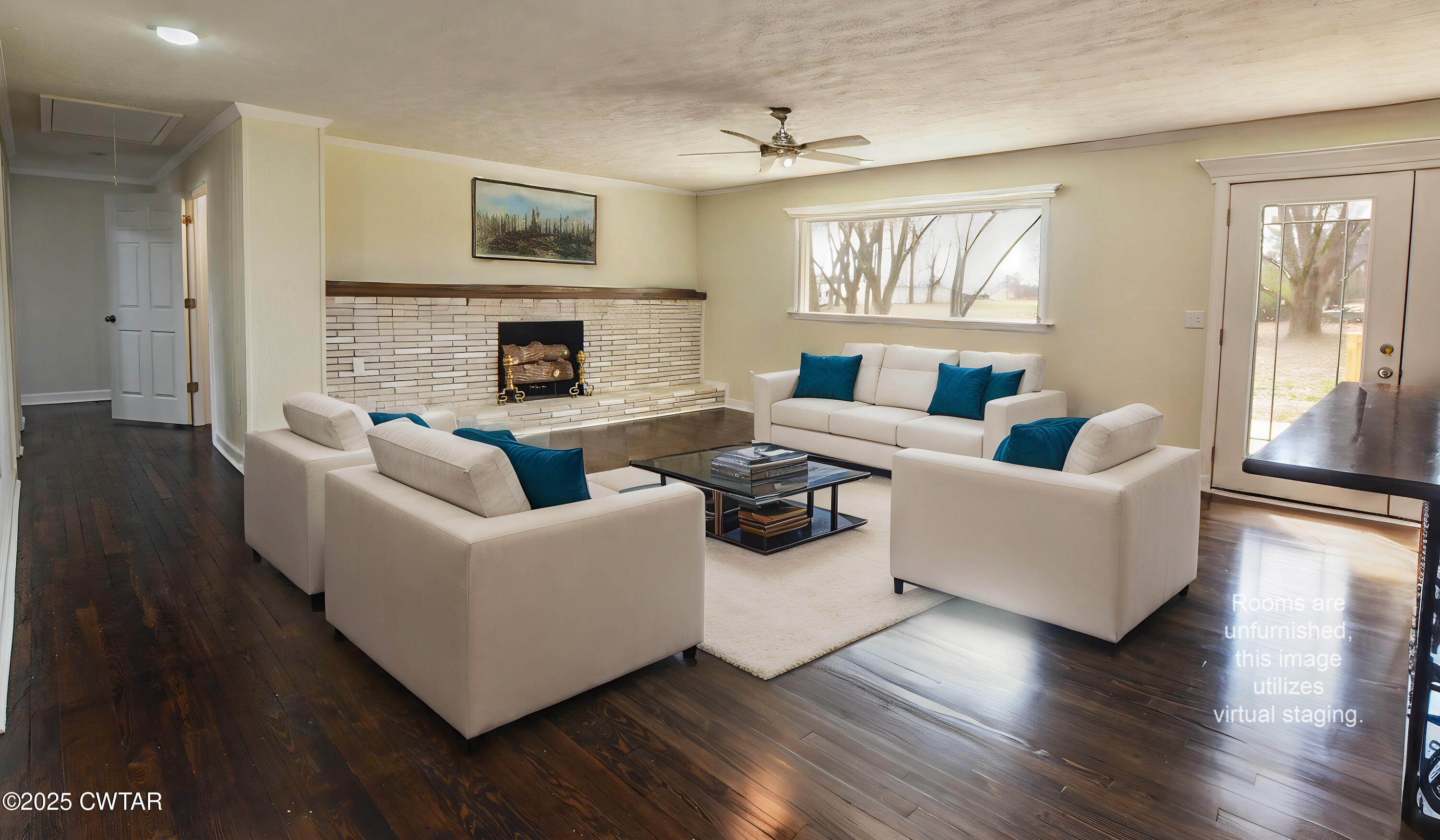 173 West Main Street Bells, TN 38006 - Photo 8 of 19 a living room with furniture and a fireplace