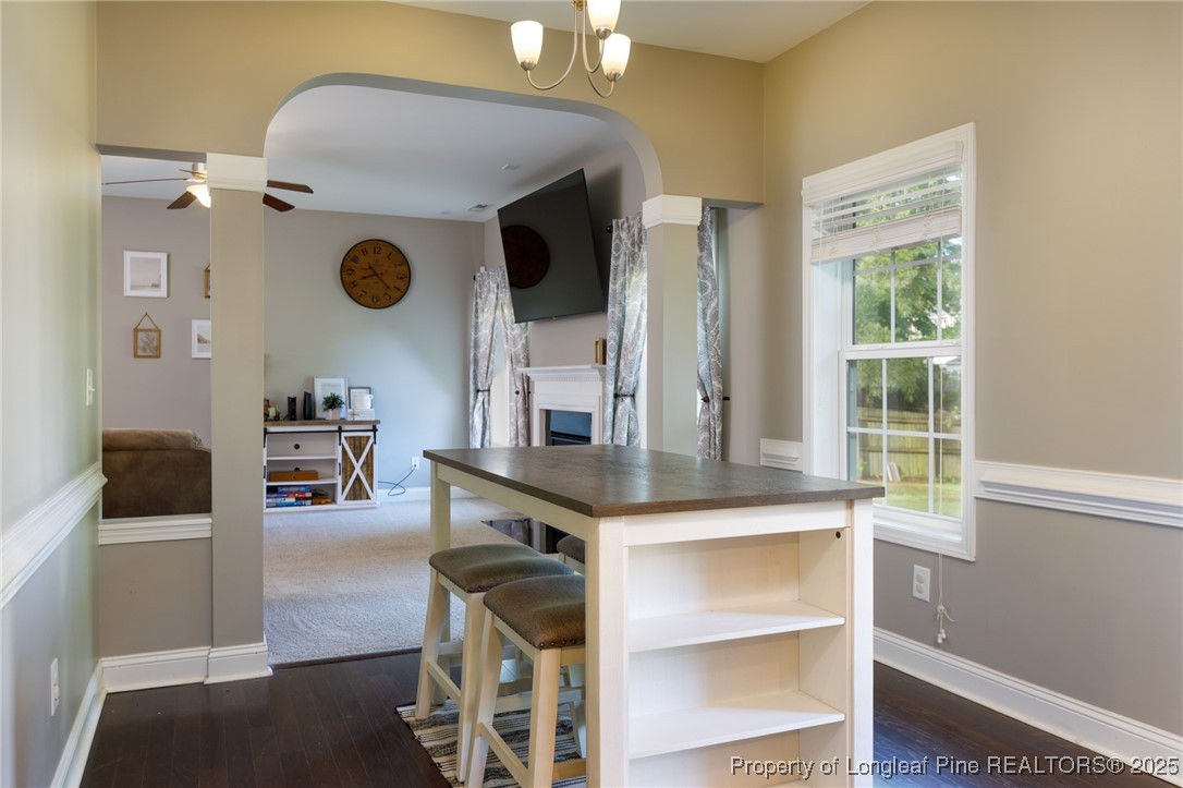 40 Cherry Hill Drive Lillington, NC 27546 - Photo 12 of 30 a view of a living room and a window