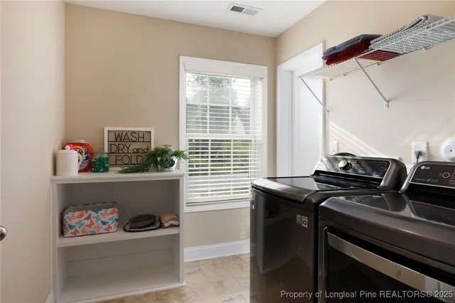 a room with storage and utility