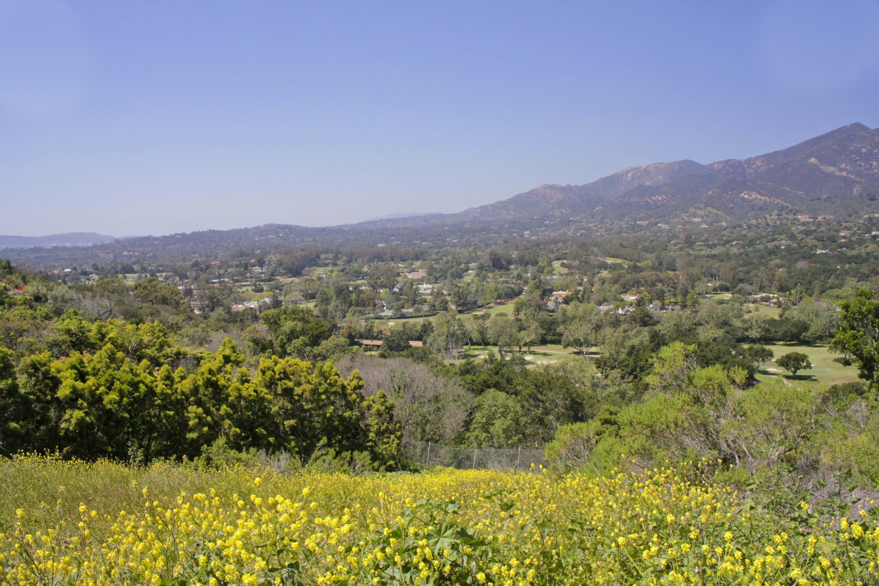 371 Ortega Ridge Road Santa Barbara, CA 93108 - Photo 7 of 7 a view of a town with mountains in the background