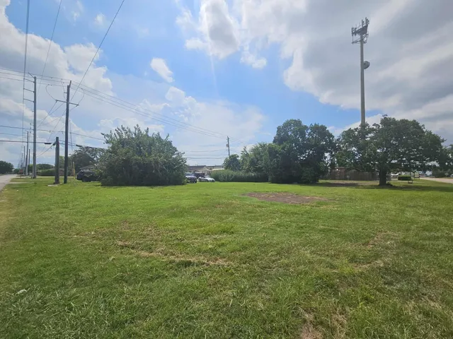 a view of a green field