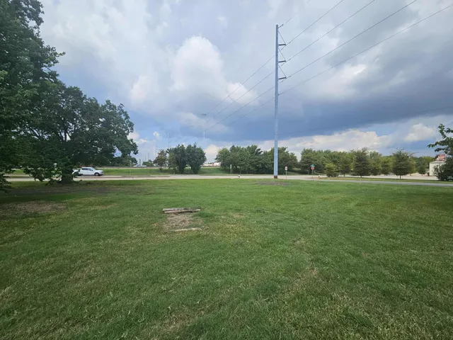 a view of a green field