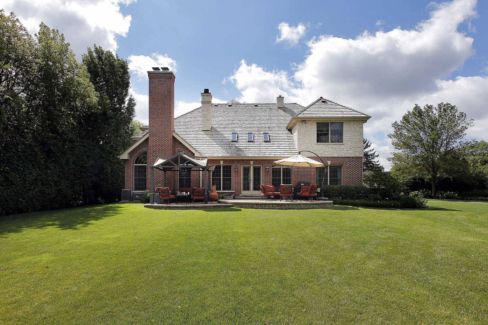 1085 Green Bay Road Glencoe, IL 60022 - Photo 24 of 24 a view of a house with a yard and sitting area