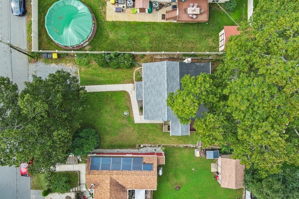 1122 Wood Street Fall River, MA 02721 - Photo 35 of 39 an aerial view of residential houses with outdoor space and trees