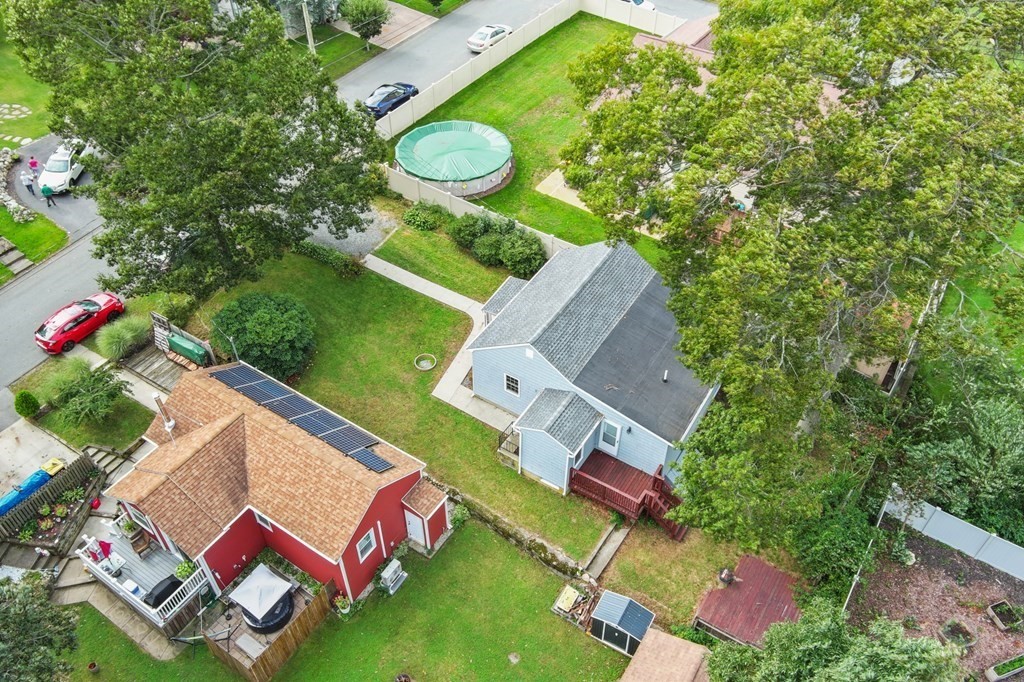 1122 Wood Street Fall River, MA 02721 - Photo 36 of 39 an aerial view of a house with yard swimming pool and outdoor seating
