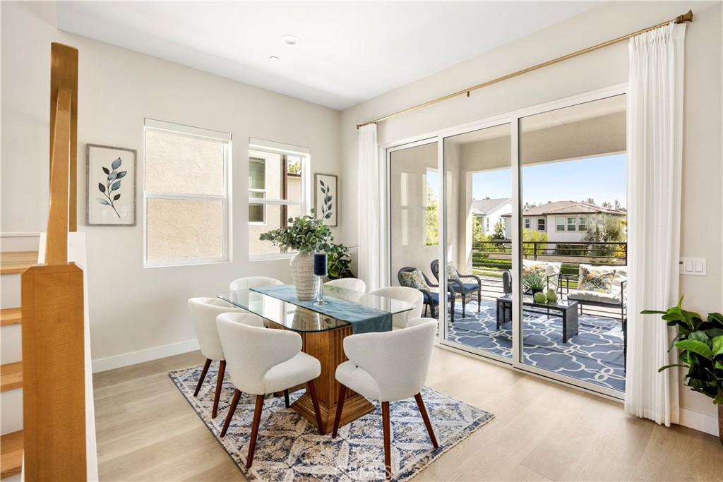 130 Pin Lane Lake Forest, CA 92630 - Photo 28 of 70 a view of a dining room with furniture window and outside view