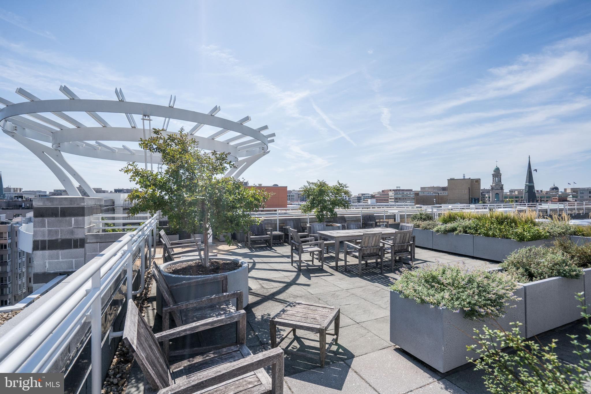 1300 13th Street Northwest, Unit 603 Washington, DC 20005 - Photo 12 of 18 Rooftop Terrace