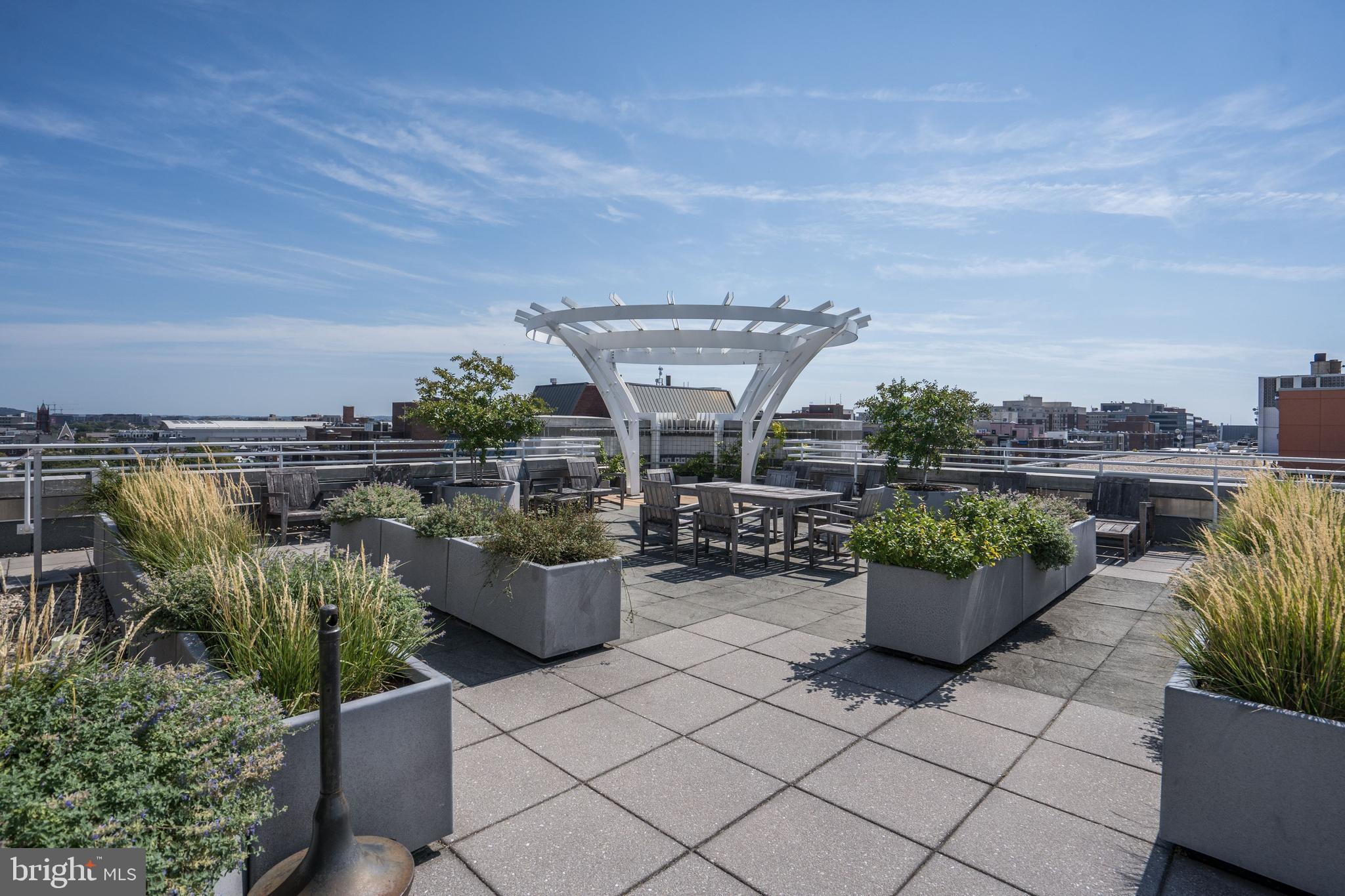 1300 13th Street Northwest, Unit 603 Washington, DC 20005 - Photo 13 of 18 Rooftop Terrace