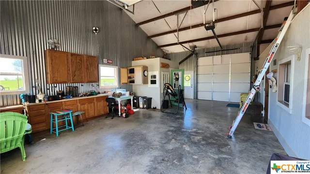 a view of storage and utility room