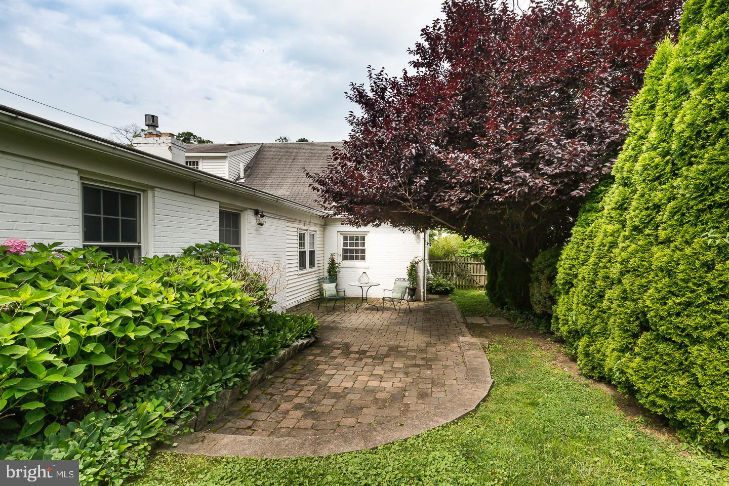 339 East Spring Avenue Ardmore, PA 19003 - Photo 20 of 44 front view of a house with a yard and potted plants