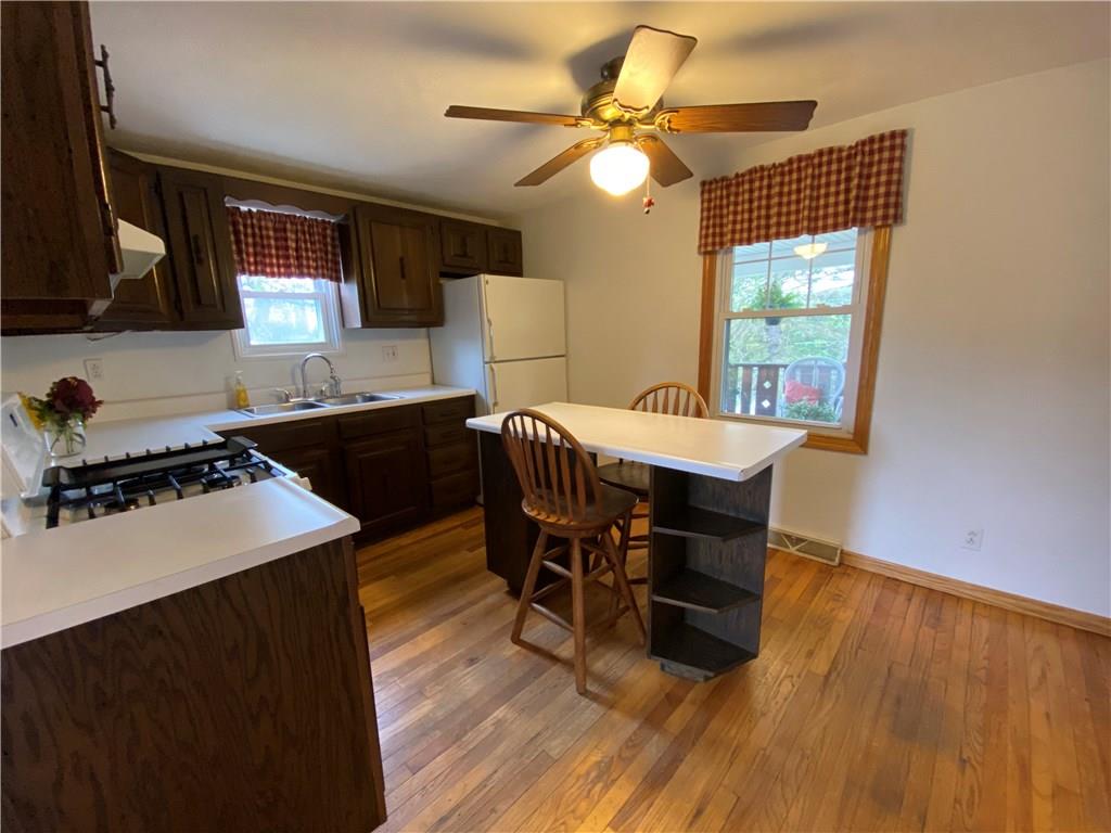Kitchen view from the Dining Room