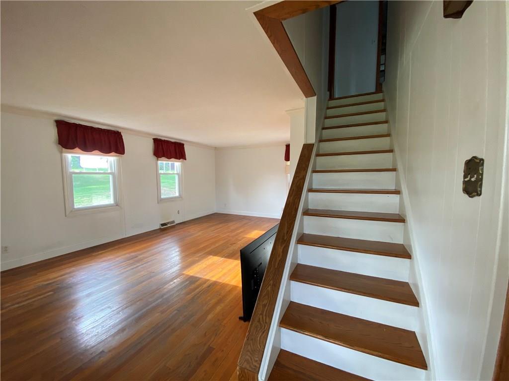 322 Thompson Run Road Ellwood City, PA 16117 - Photo 10 of 25 Lovely stairs leading to the bedrooms