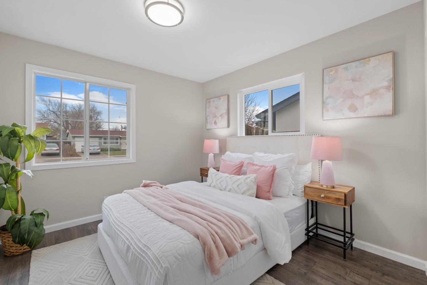 1732 Fallbrook Avenue San Jose, CA 95130 - Photo 37 of 54 a bedroom with a bed and a window