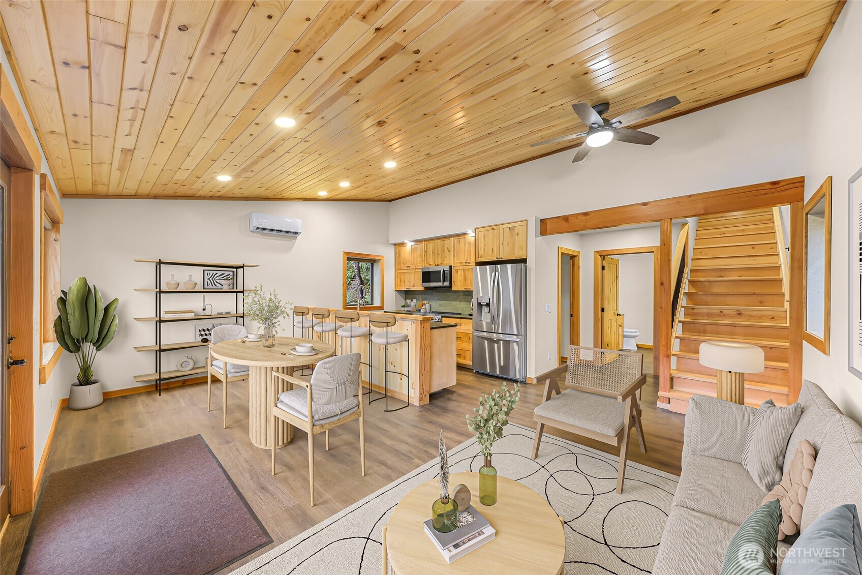 1693 Pebble Beach Trail Bellingham, WA 98226 - Photo 14 of 33 a living room with lots of white furniture and a table