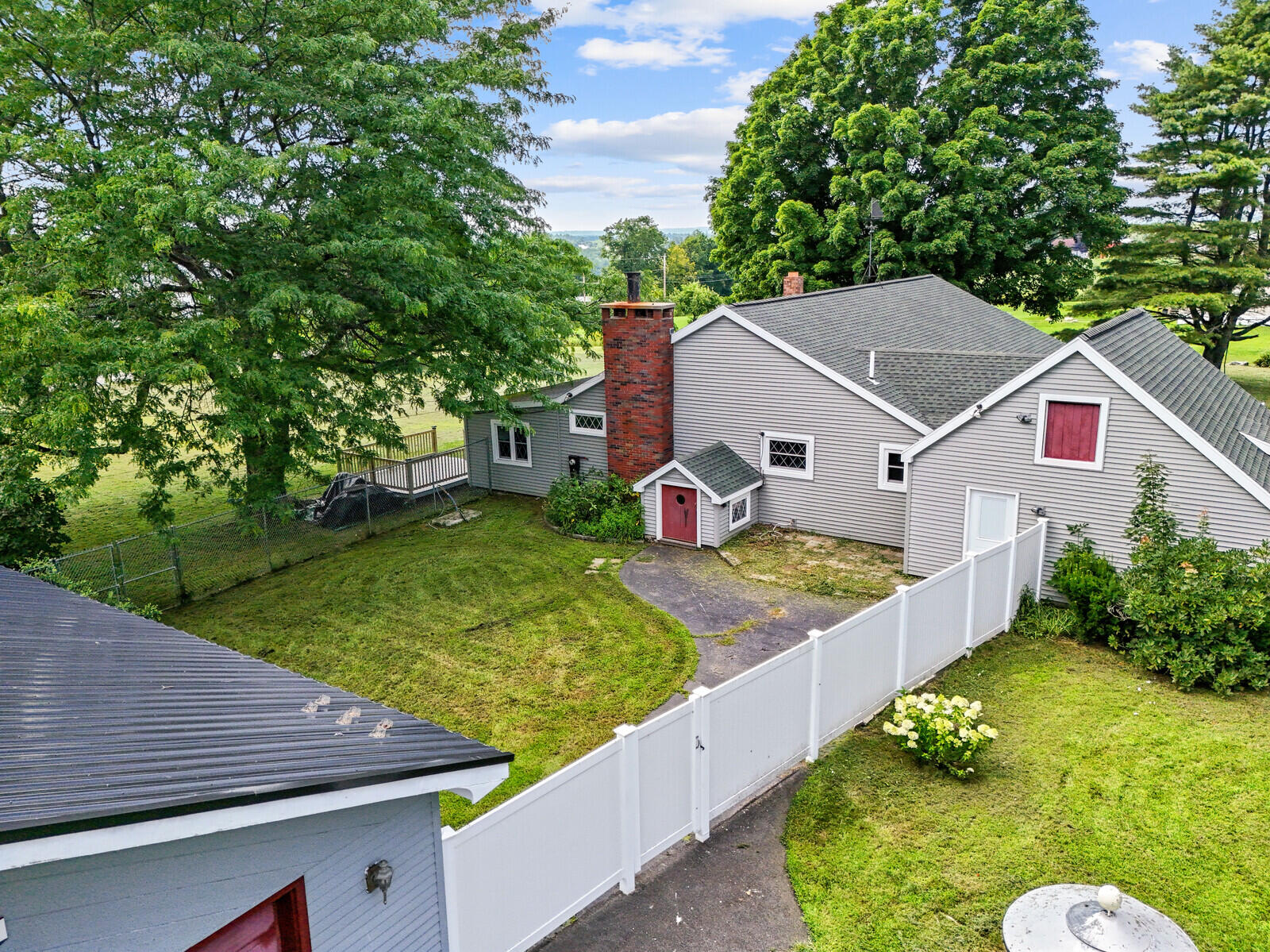 2144 Riverside Drive Vassalboro, ME 04989 - Photo 47 of 55 Side Aerial