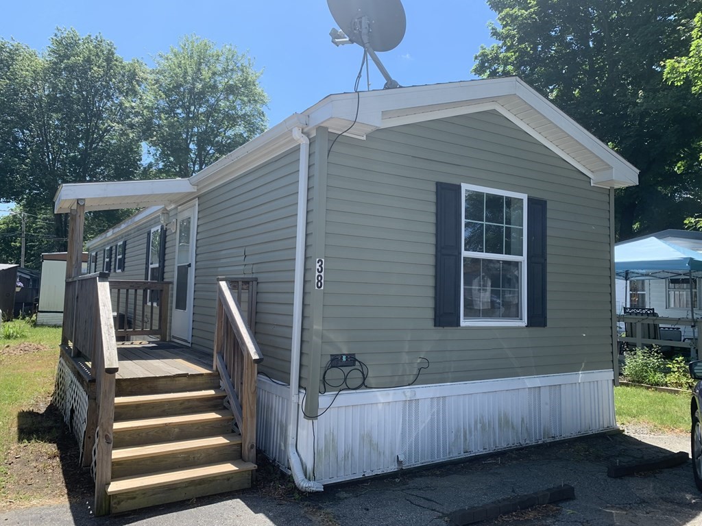 a view of outdoor space and deck