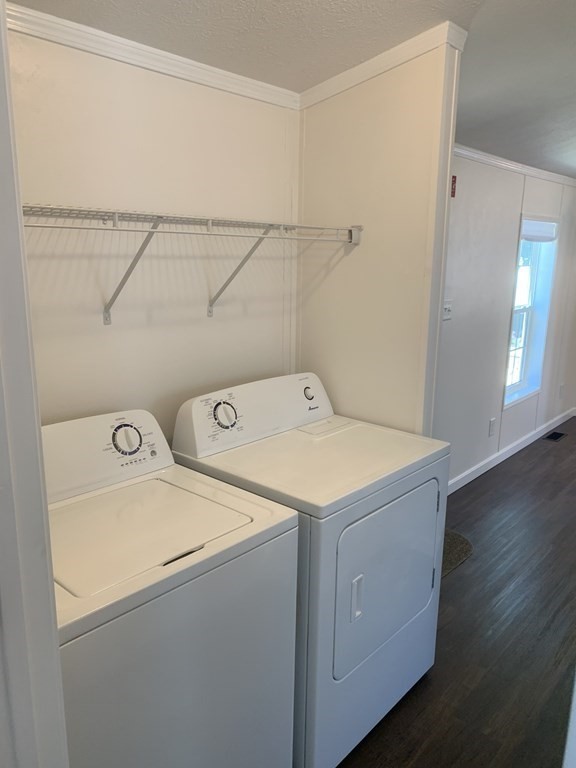 557 Southwest Cutoff, Unit 38 Worcester, MA 01607 - Photo 10 of 20 a utility room with dryer and washer