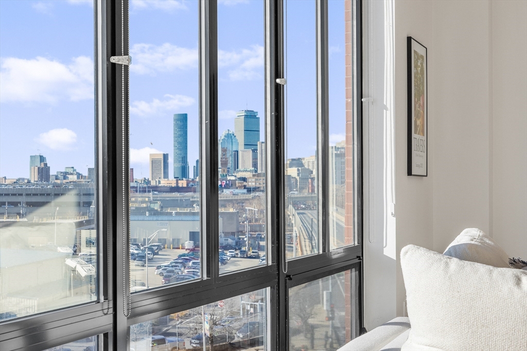 36 A Street, Unit 5C Boston, MA 02127 - Photo 10 of 25 a view of a city from a living room
