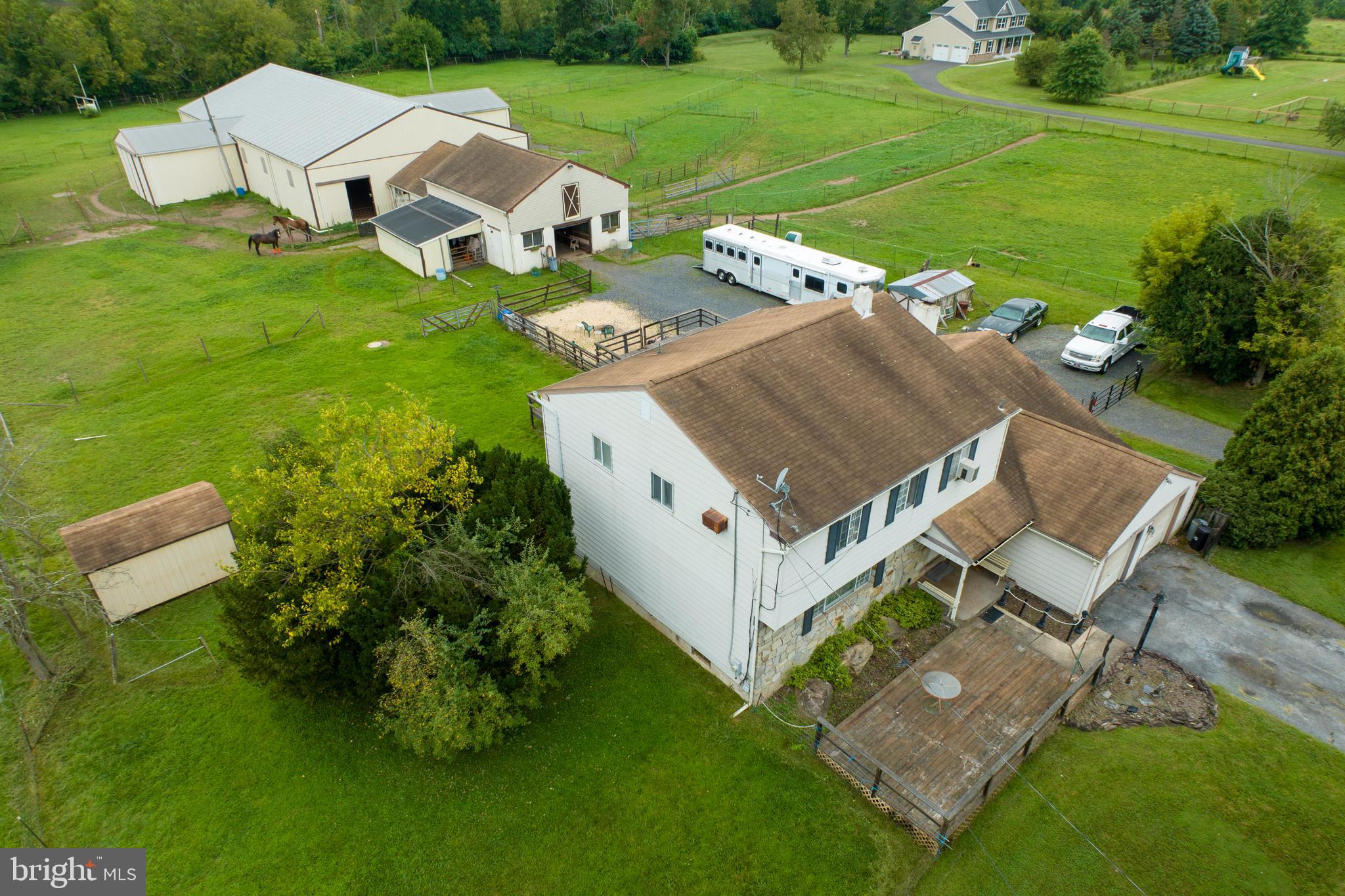 46 Little Road Perkiomenville, PA 18074 - Photo 24 of 57 Aerial view