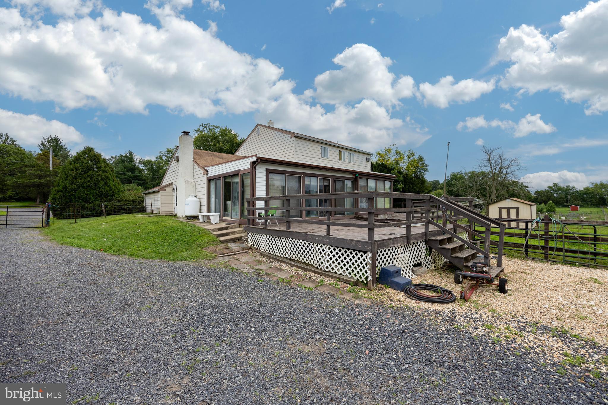 46 Little Road Perkiomenville, PA 18074 - Photo 27 of 57 exterior back of house