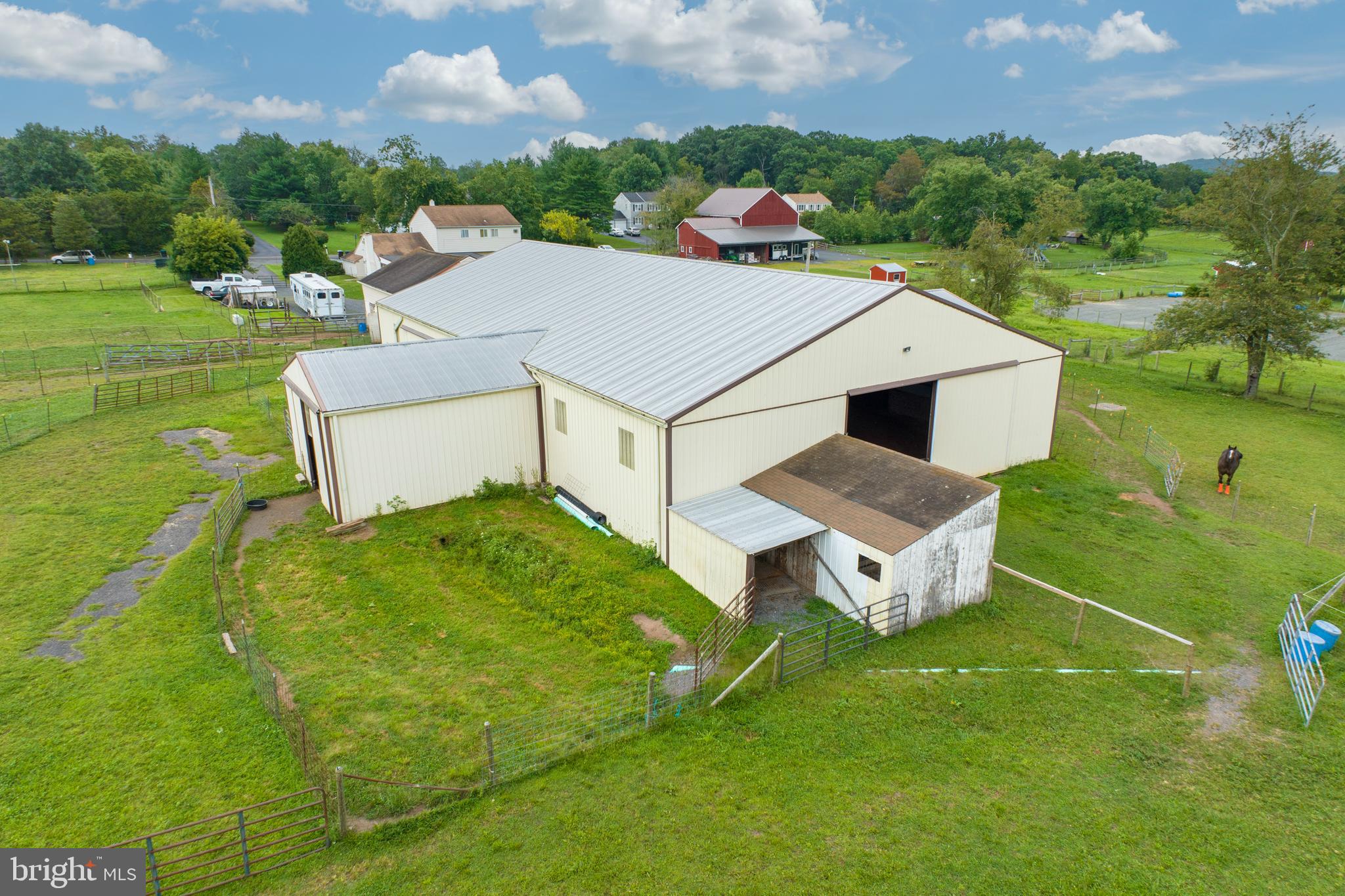 46 Little Road Perkiomenville, PA 18074 - Photo 3 of 57 Back of Indoor arena