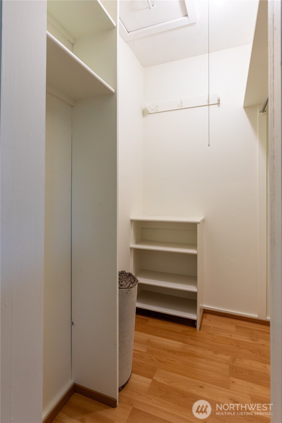 90 Dawnsridge Road Sekiu, WA 98381 - Photo 29 of 40 a view of walk in closet with empty racks