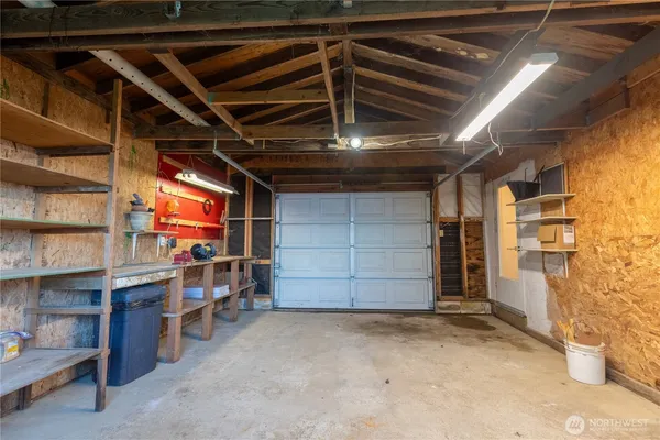 a view of a storage & utility room