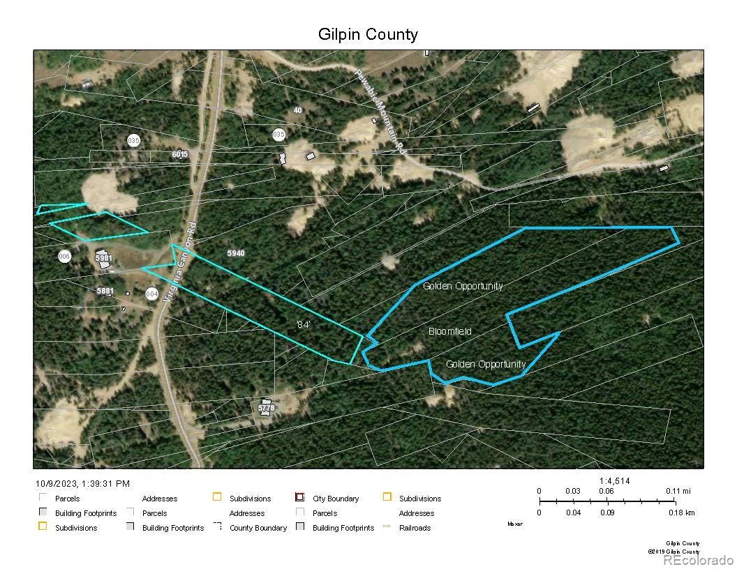 3 Virginia Canyon Road Central City, CO 80427 - Photo 11 of 12 a view of a tennis court