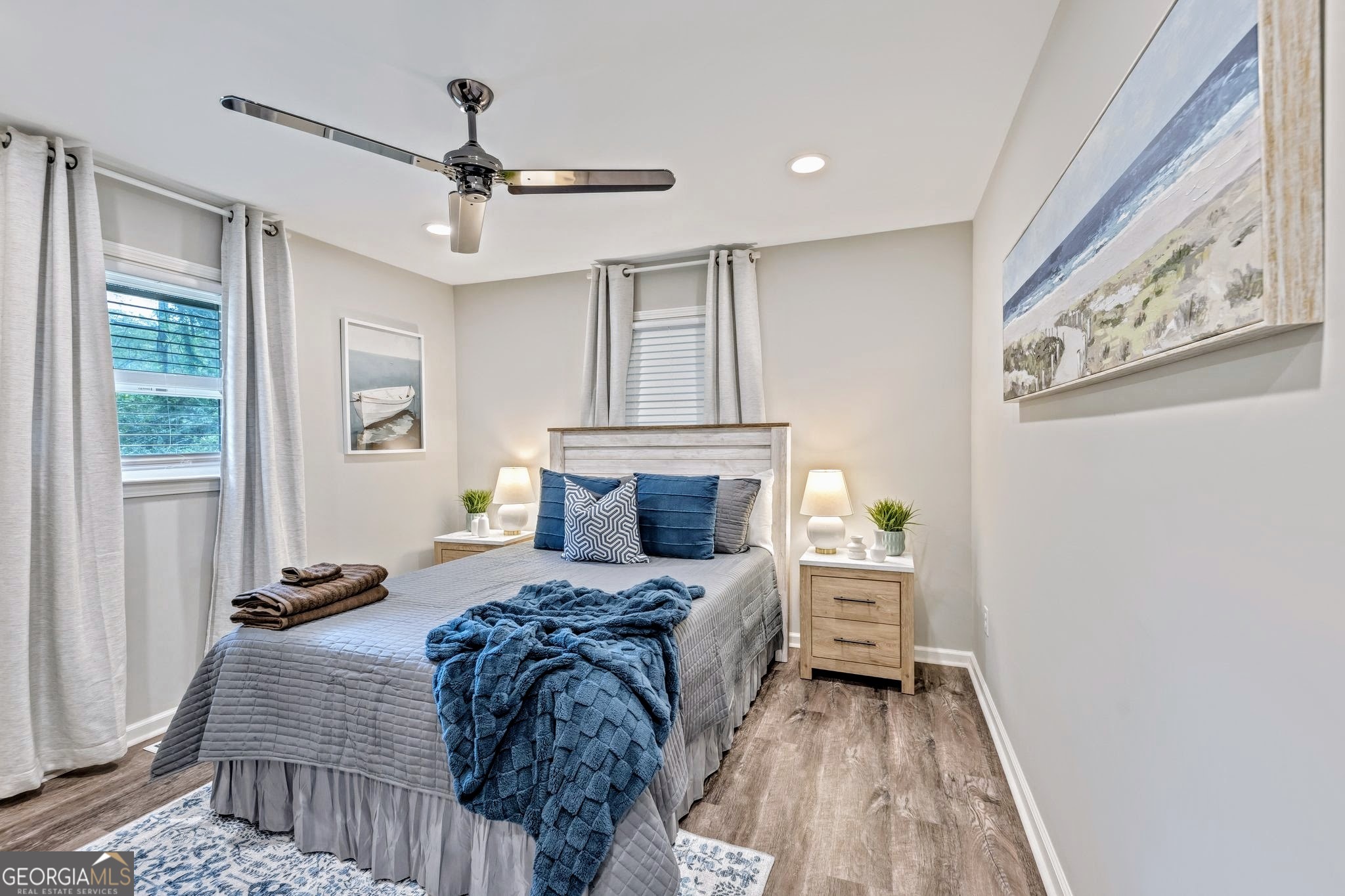 3590 Ponderosa Lane Powder Springs, GA 30127 - Photo 14 of 25 a bedroom with a bed and a window