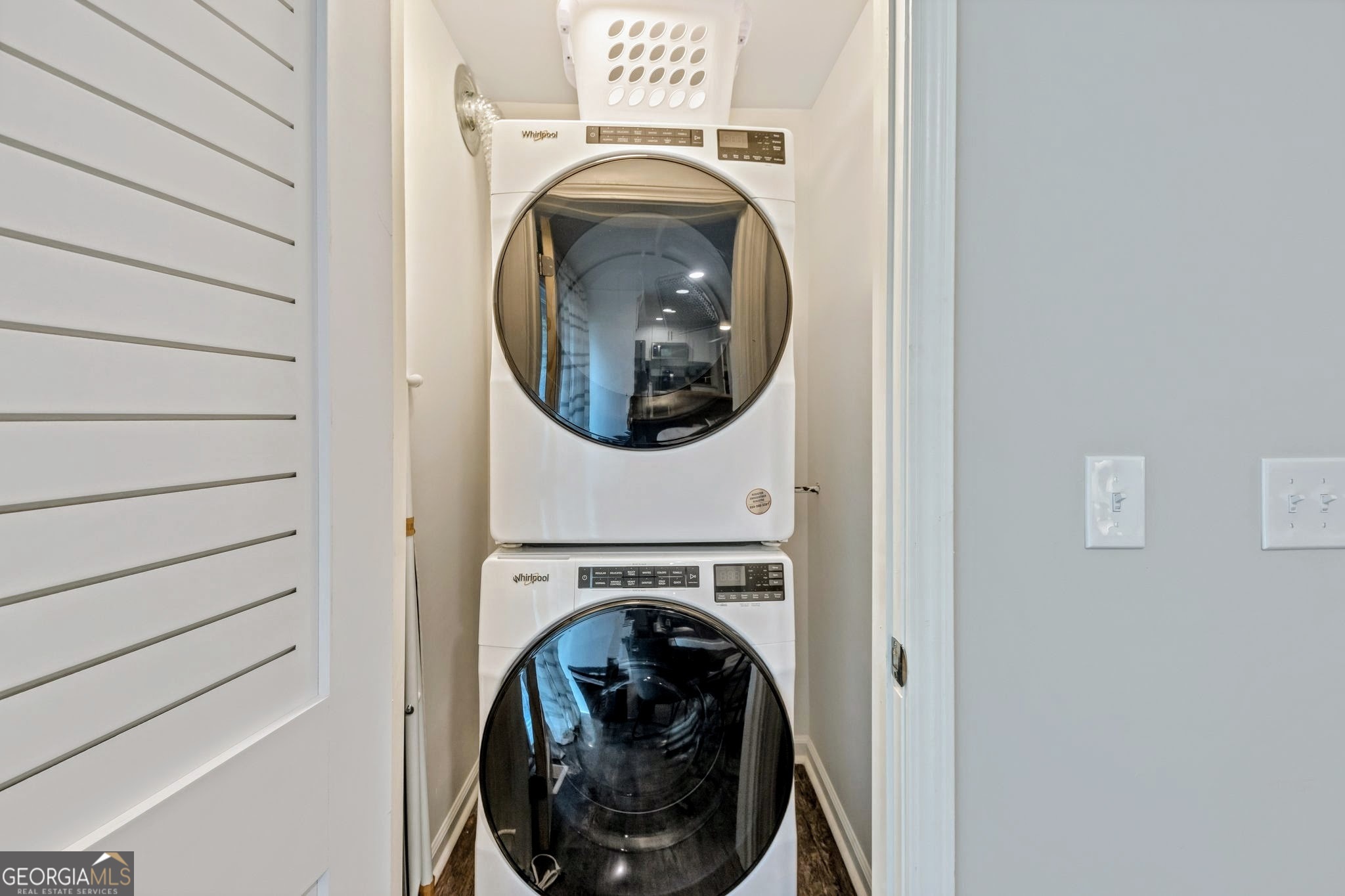 3590 Ponderosa Lane Powder Springs, GA 30127 - Photo 17 of 25 a utility room with dryer and washer