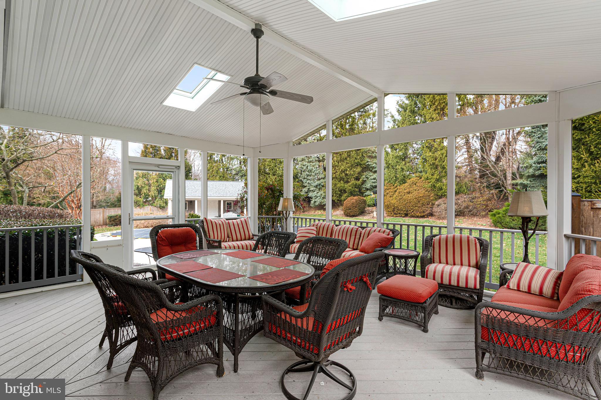 10904 Equestrian Court Reston, VA 20190 - Photo 27 of 81 a view of a dining room with furniture window and outside view