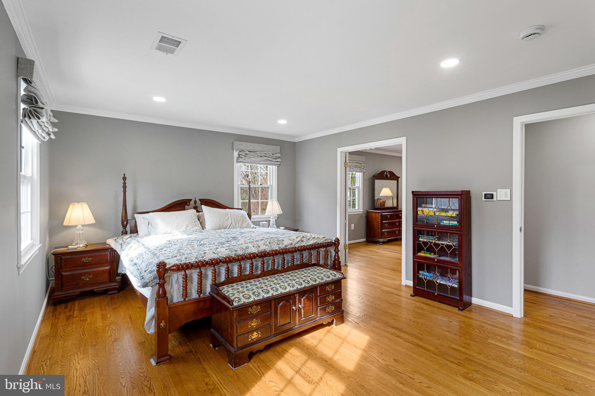 10904 Equestrian Court Reston, VA 20190 - Photo 30 of 81 a bedroom with a bed and a view of bedroom