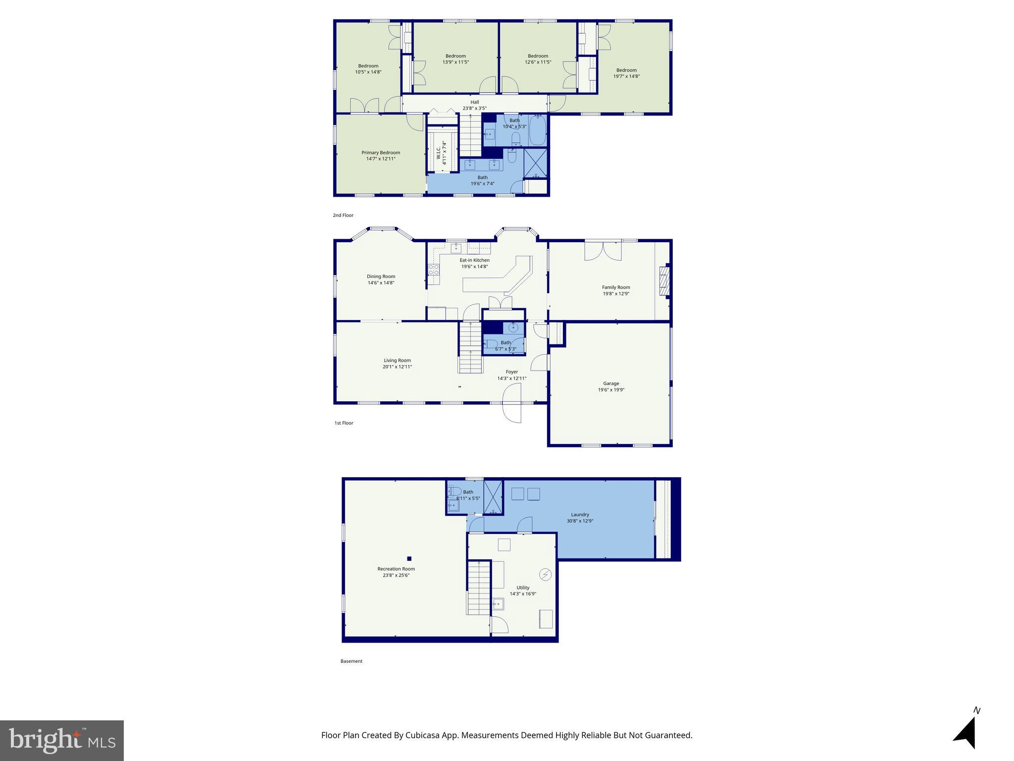 10904 Equestrian Court Reston, VA 20190 - Photo 81 of 81 a picture of a floor plan