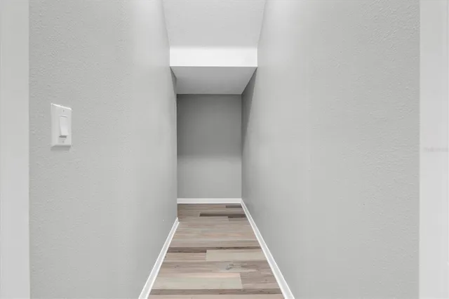 a view of empty room