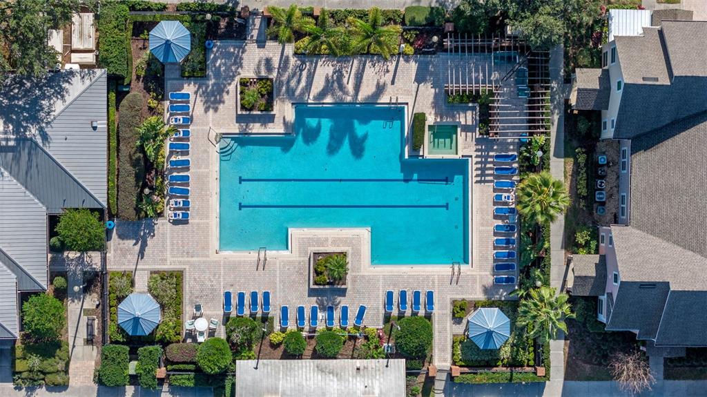 3446 Soho Street, Unit 303 Orlando, FL 32835 - Photo 30 of 47 aerial view of houses and roads