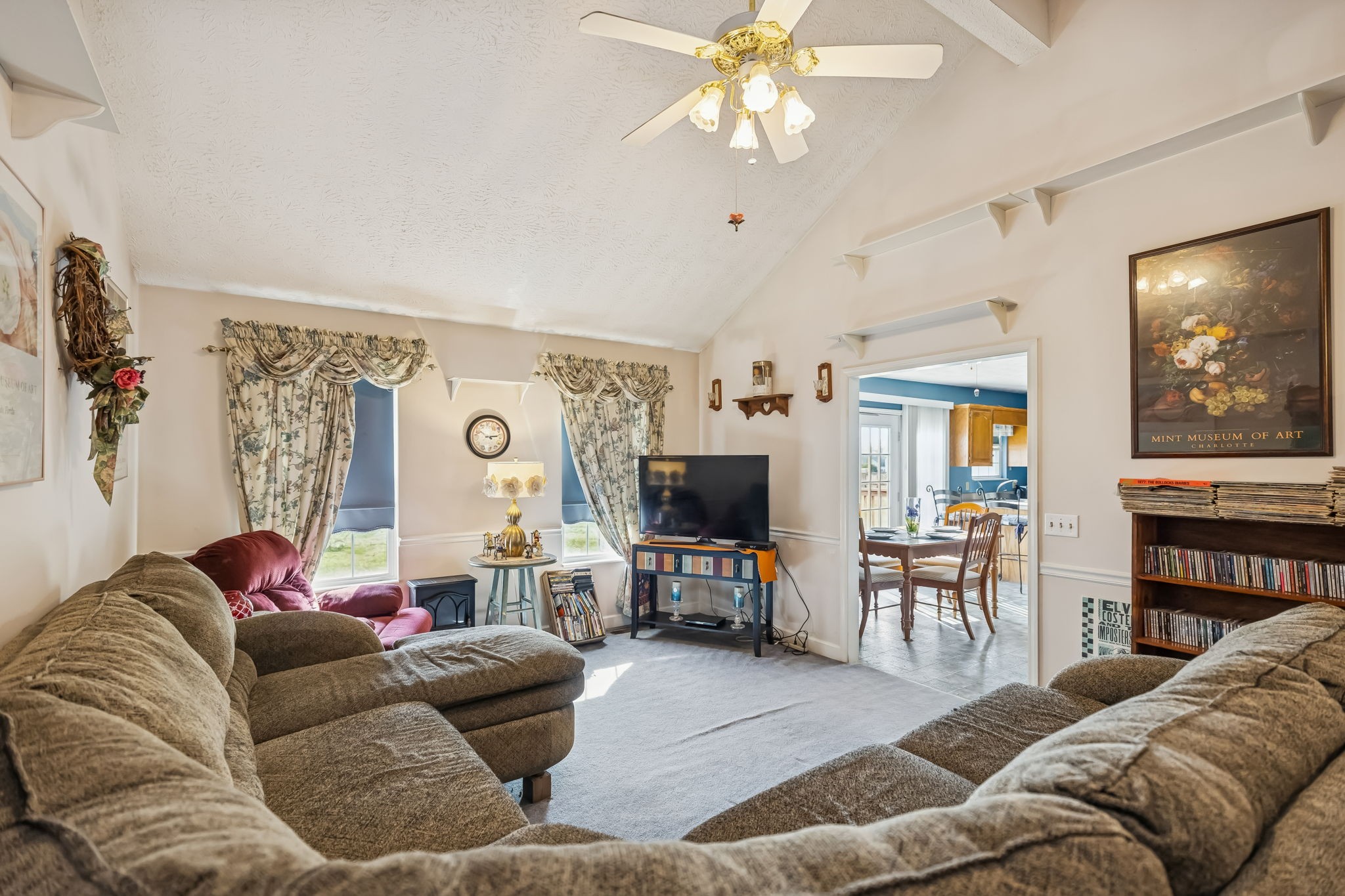 111 Eldon Drive Manchester, TN 37355 - Photo 7 of 24 a living room with furniture and a flat screen tv