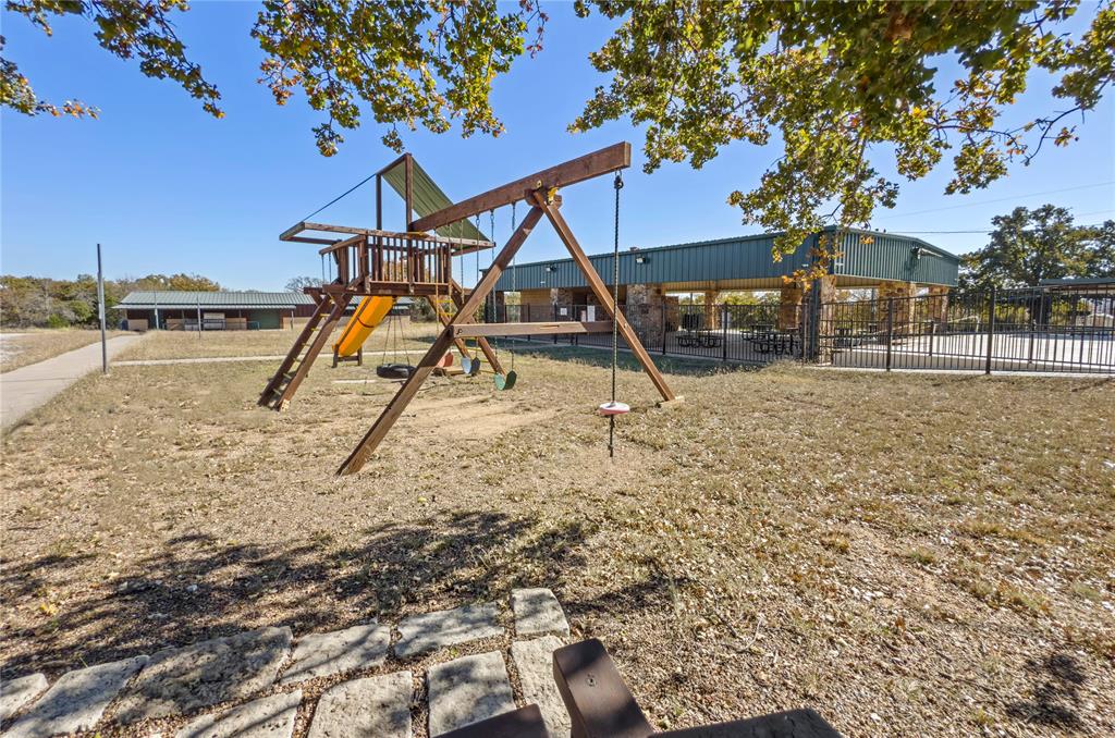 396 Ranchview Court Bowie, TX 76230 - Photo 38 of 40 a view of a backyard