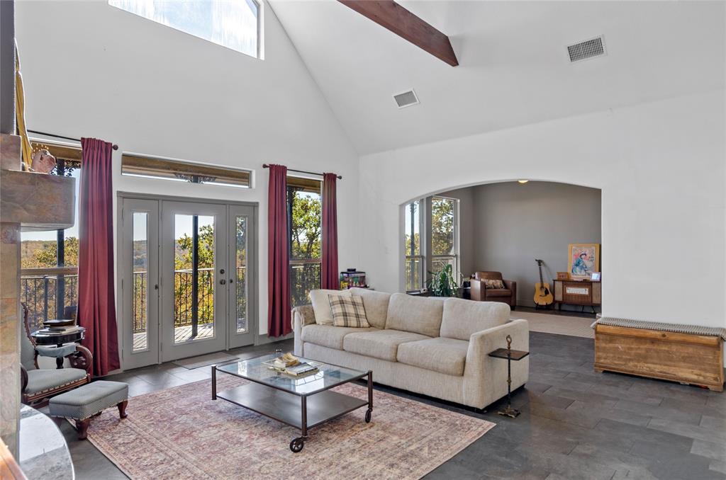 396 Ranchview Court Bowie, TX 76230 - Photo 5 of 40 a living room with furniture and wooden floor