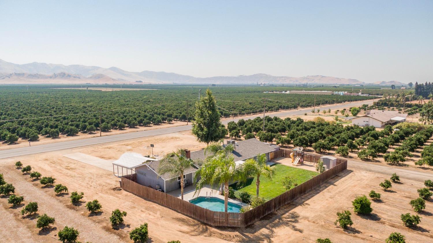 5357 South Hills Valley Road Orange Cove, CA 93646 - Photo 55 of 55 a view of a terrace with lawn chairs