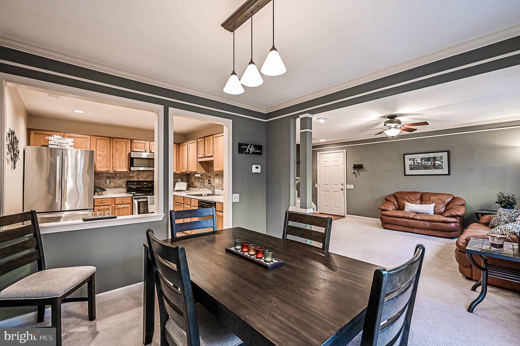 11197 Rienzi Place, Unit 201 Manassas, VA 20109 - Photo 9 of 22 Dining Room is open to Living Room & Kitchen