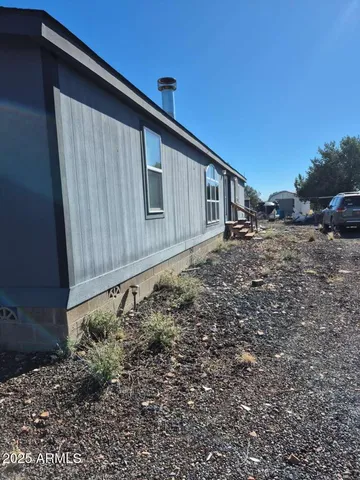 a backyard of a house