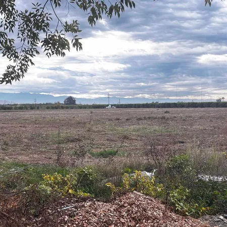 a view of an outdoor space and mountain view