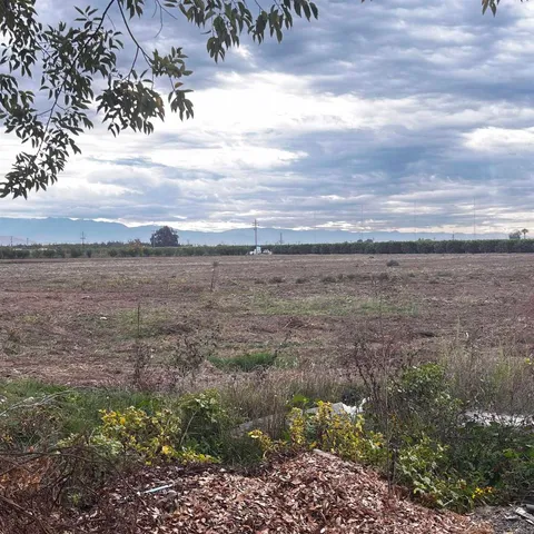 a view of an outdoor space and mountain view